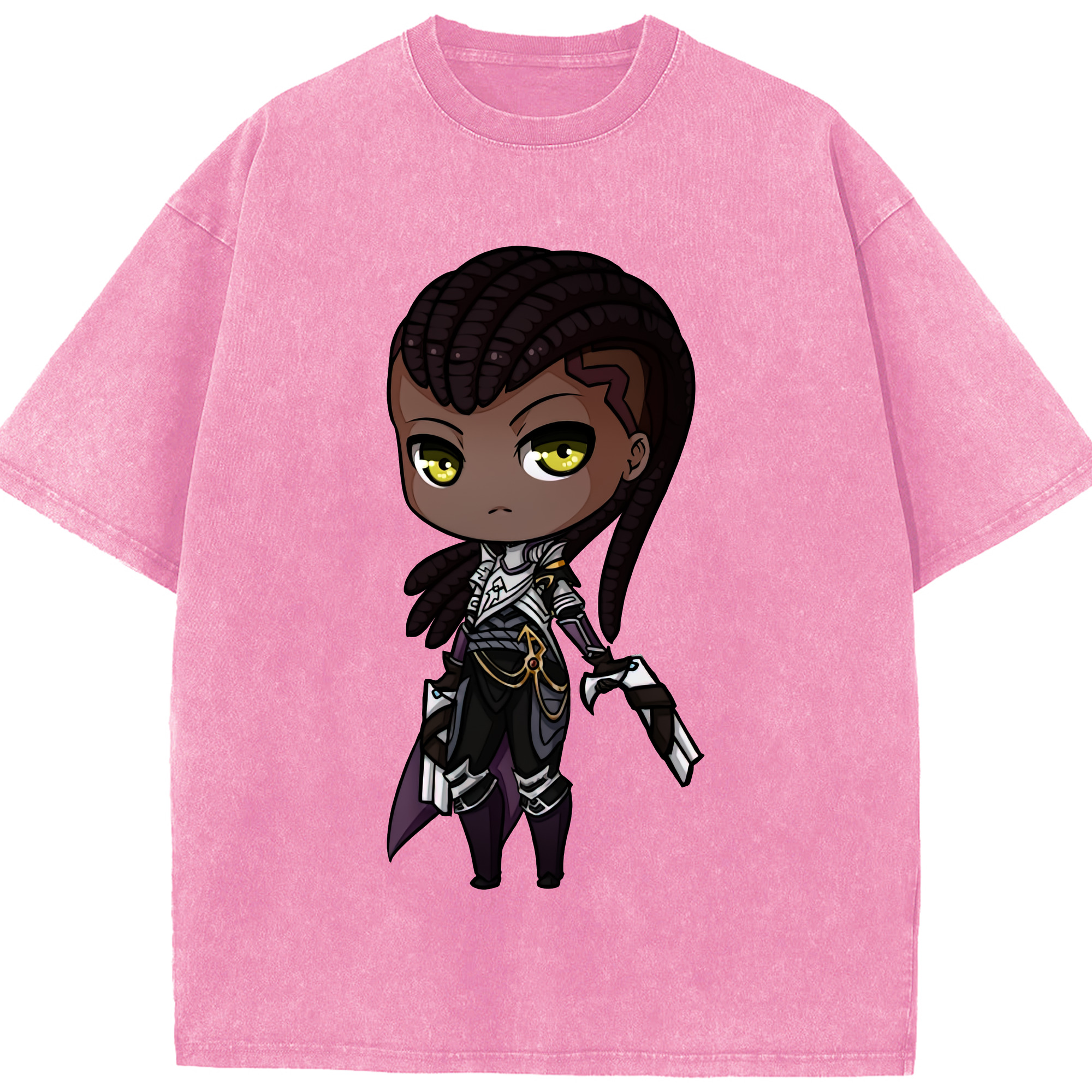 リーグ・オブ・レジェンド League of Legends LOL 綿100% ヴィンテージ風 半袖Tシャツ（フロントプリント）